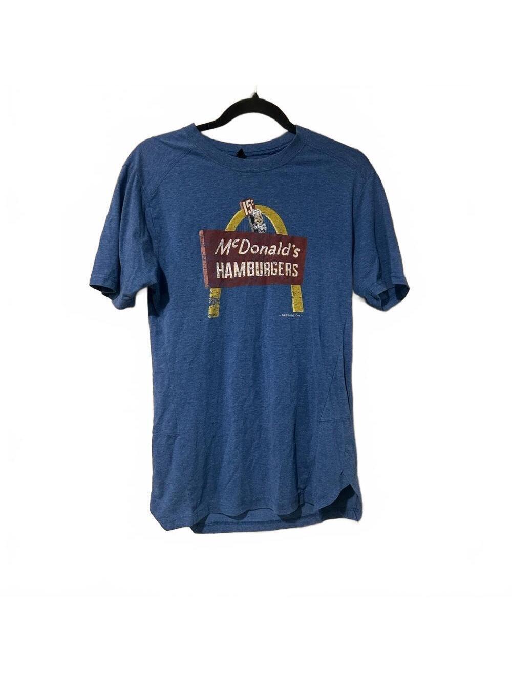 McDonald's first edition Blue Vintage Graphic Tee